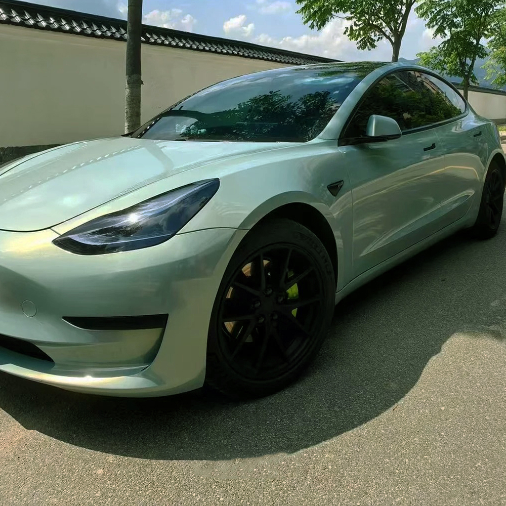 Car Vinyl Wrap Film Mica Green – Air Bubble Remover Bewertung und Preis