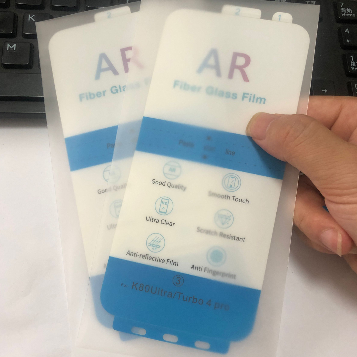 2Pcs AR Anti-Reflection PET Fi – Screen Alignment Tool Bewertung und Preis