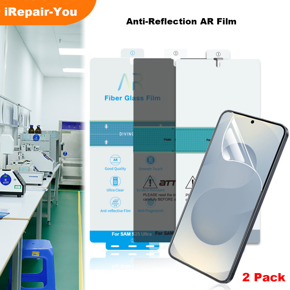 2 Pack Anti-Reflective AR Film – Screen Alignment Tool Bewertung und Preis