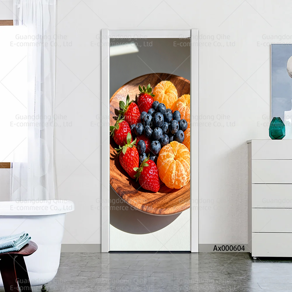 Bright Berry Mix Kitchen Door  – Full Cover Adhesive Bewertung und Preis