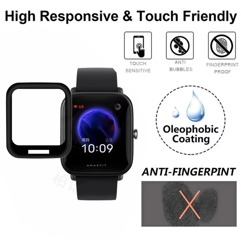 1-6 PCS Screen Protector Film  – Smartwatch Screen Film Bewertung und Preis