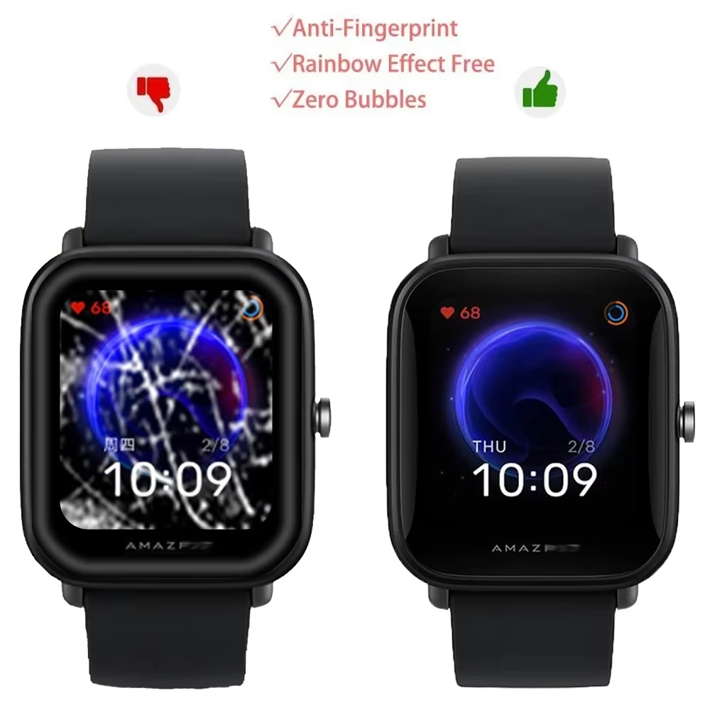1-6 PCS Screen Protector Film  – Smartwatch Screen Film Bewertung und Preis