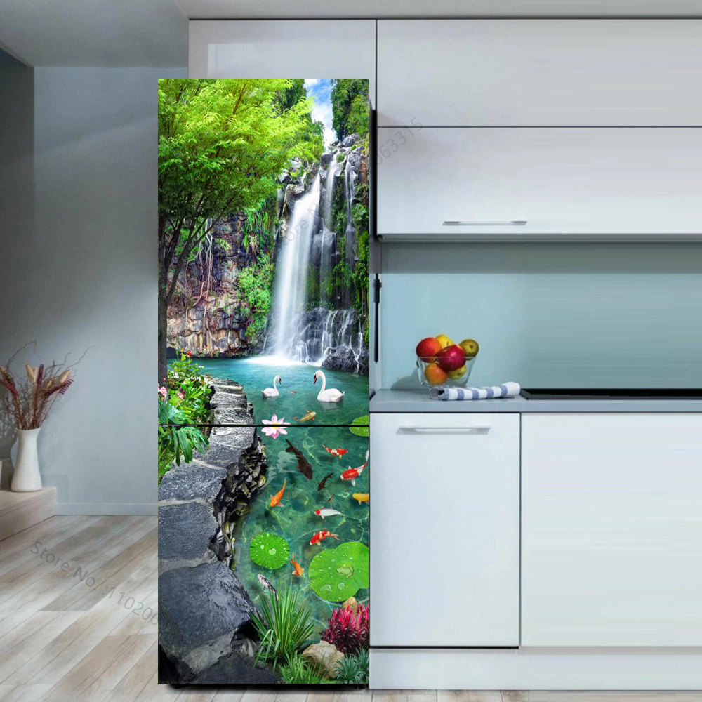 Seaside Beach Fridge Sticker D – Full Cover Adhesive Bewertung und Preis