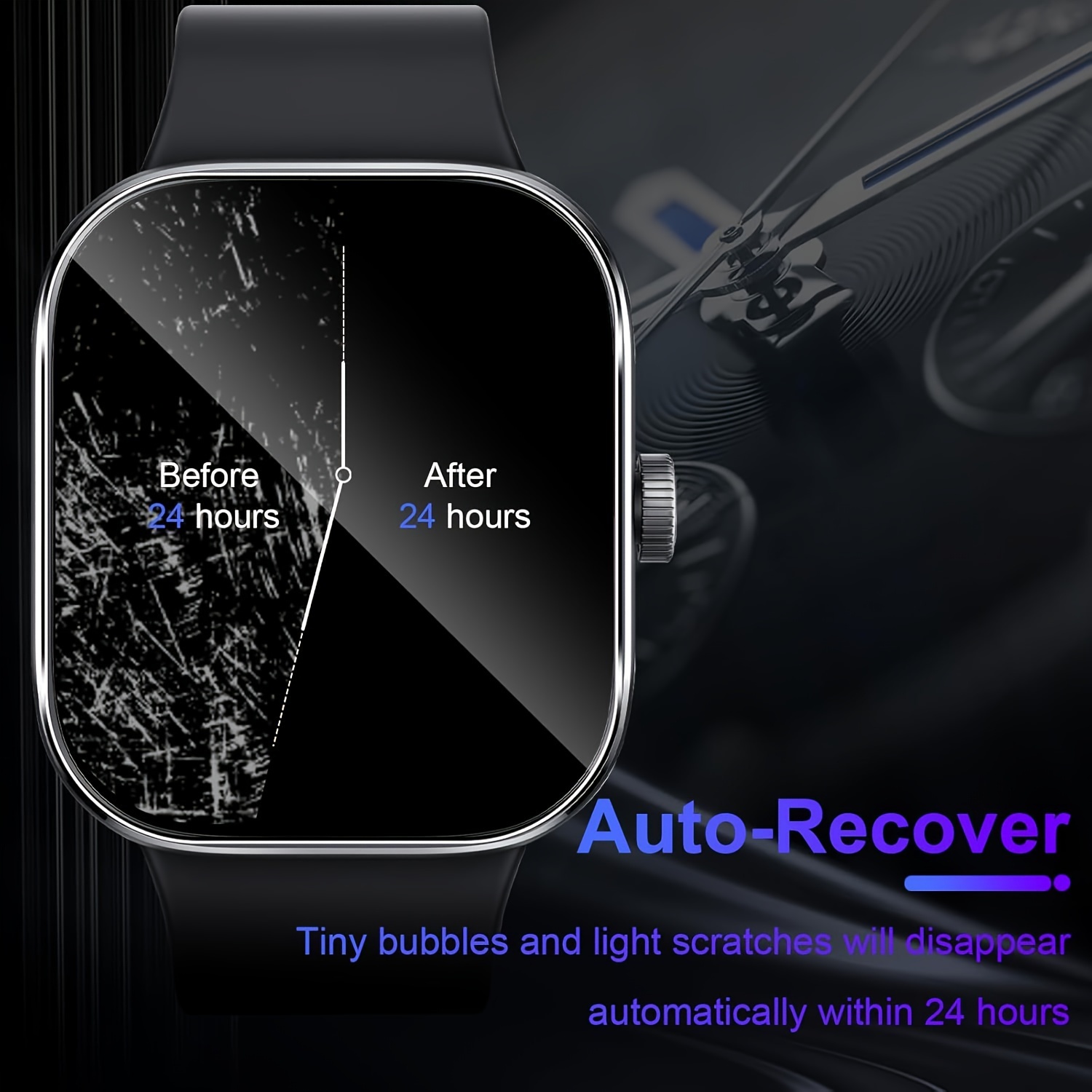 3-5Pcs Premium Tempered Glass  – Smartwatch Screen Film Bewertung und Preis