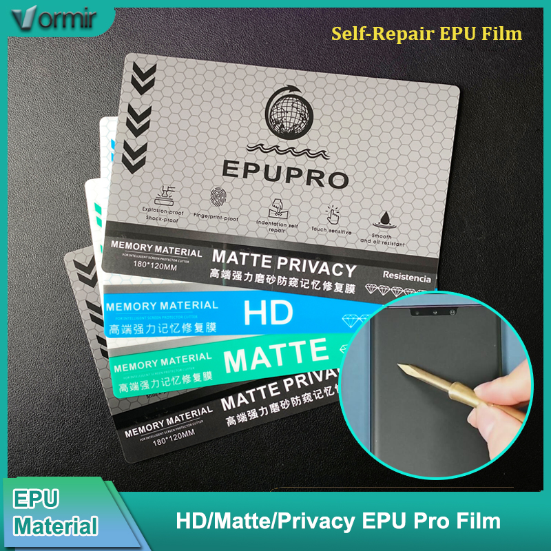 Vormir 50pcs Matte Privacy EPU – Screen Protector Cutter Bewertung und Preis