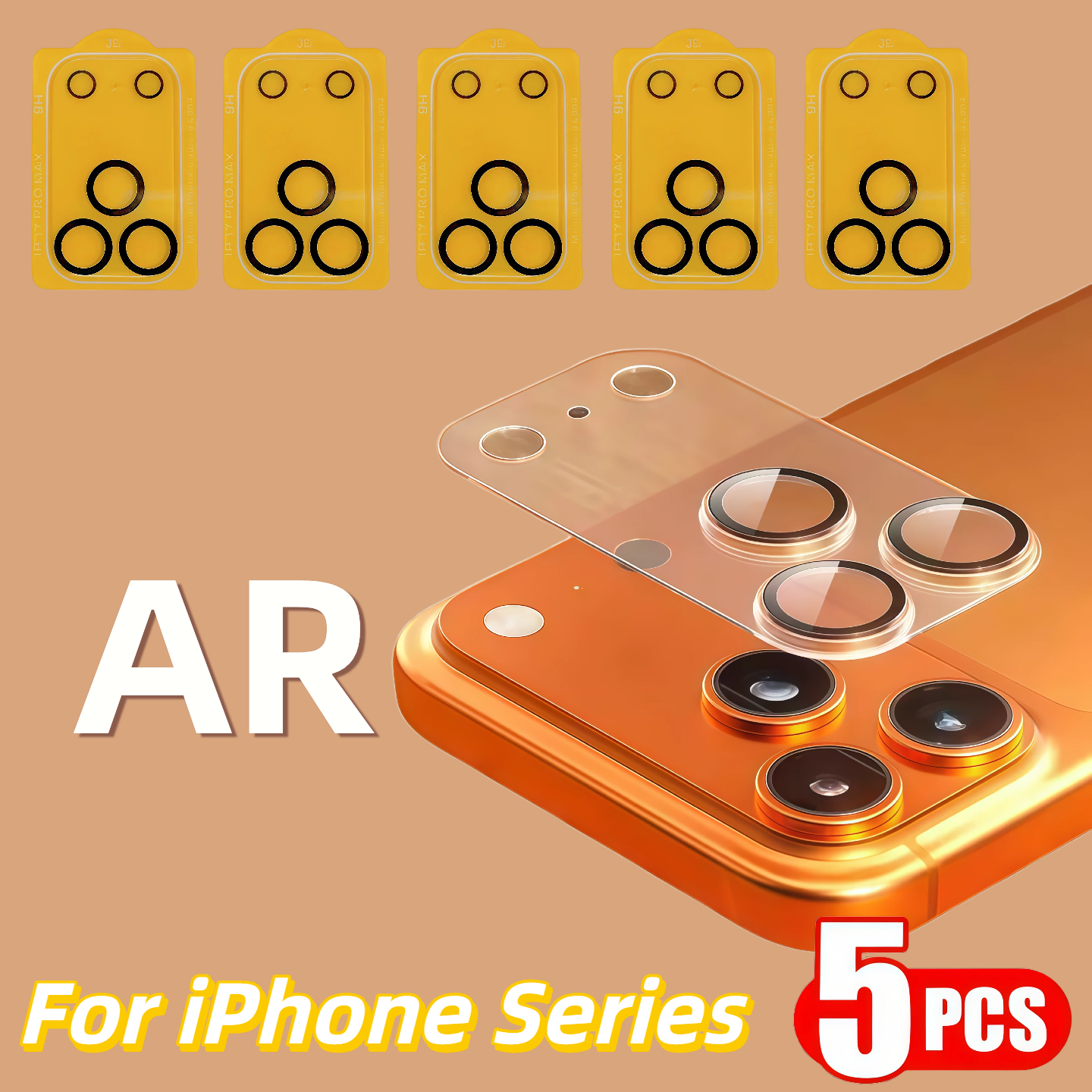 5Pcs For  iPhone 17 Air 16e 16 – Tempered Glass Screen 9H Bewertung und Preis