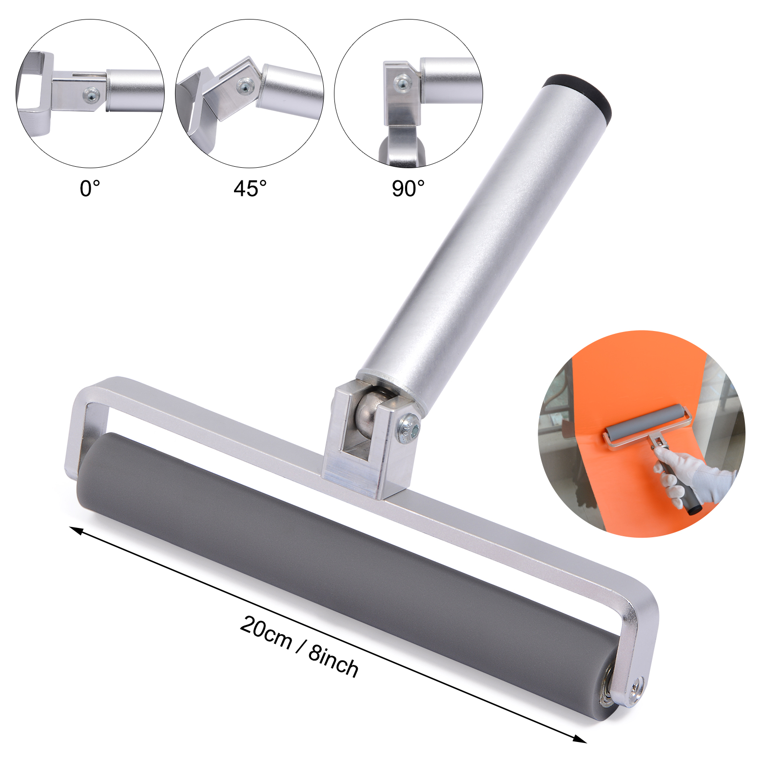 EHDIS 8 Inch Wrap Film Roller  – Air Bubble Remover Bewertung und Preis
