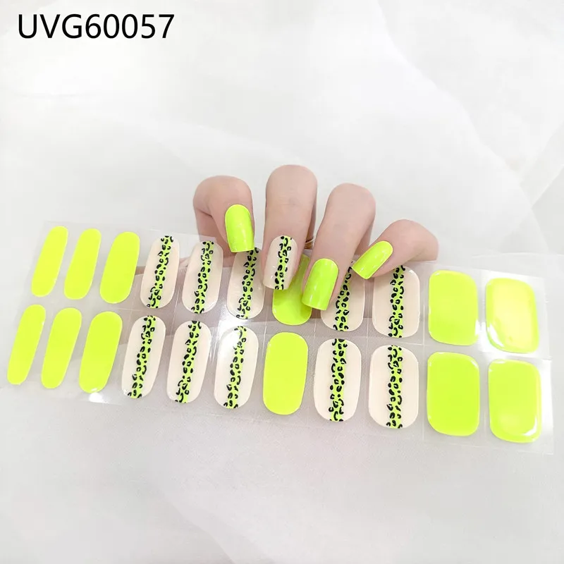 16/18/20Tips Gel Nail Stcikers – Full Cover Adhesive Bewertung und Preis