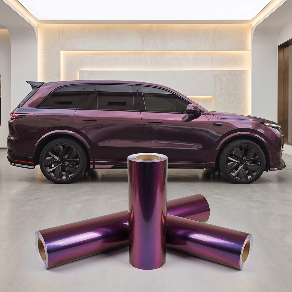 Premium Purple Color Vinyl Wra – Air Bubble Remover Bewertung und Preis